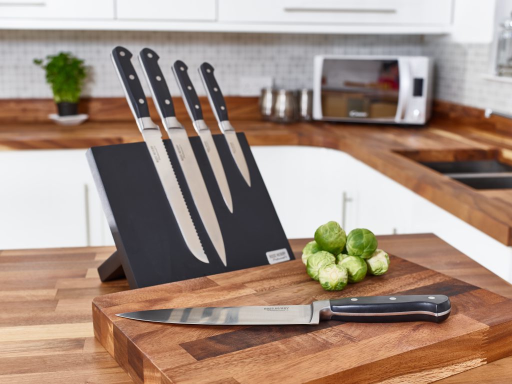 Premium Modern Kitchen Knife Block Ross Henery Knives
