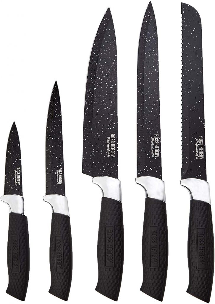 Budget Spotty Blades Block Ross Henery Knives